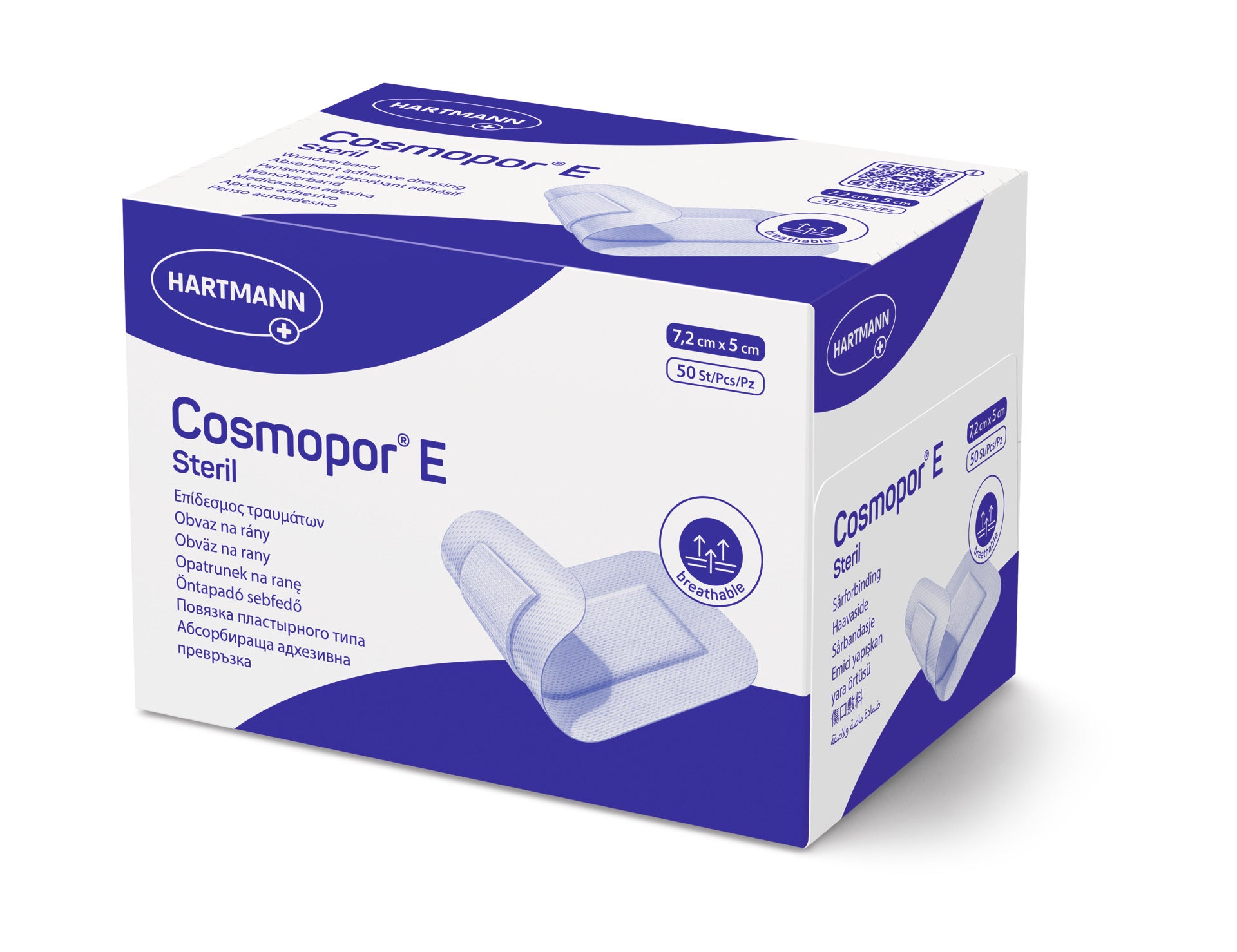 Cosmopor E 5x7.2cm Packshot