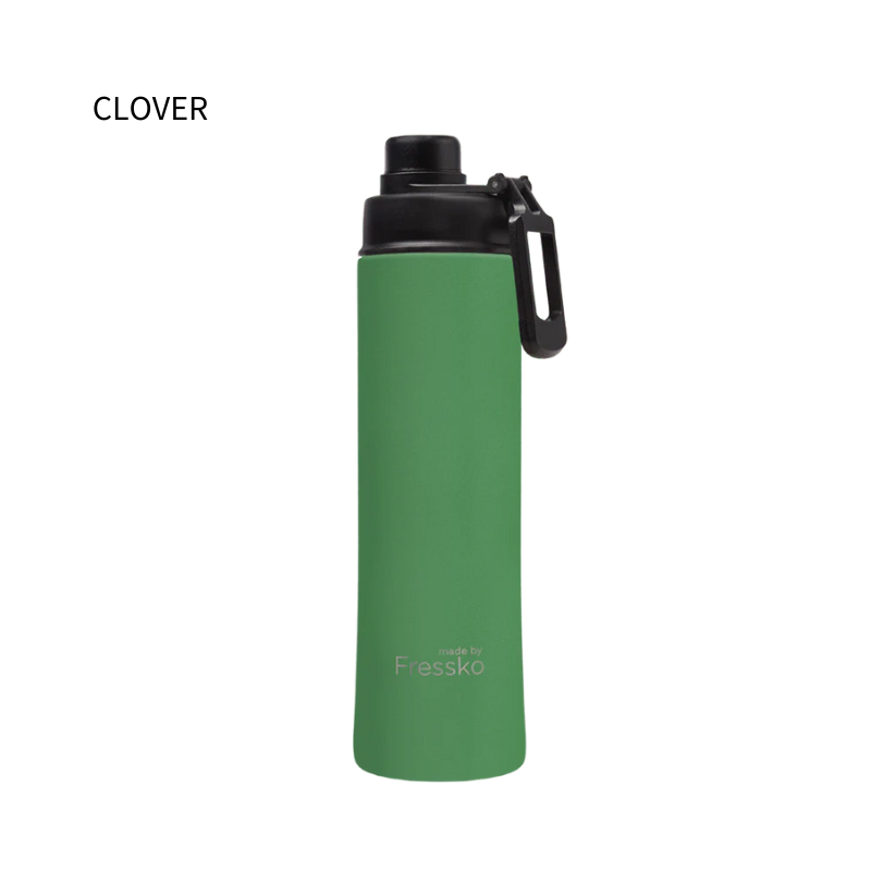 Fressko Move Drink Bottle Clover 660ml Sip Lid
