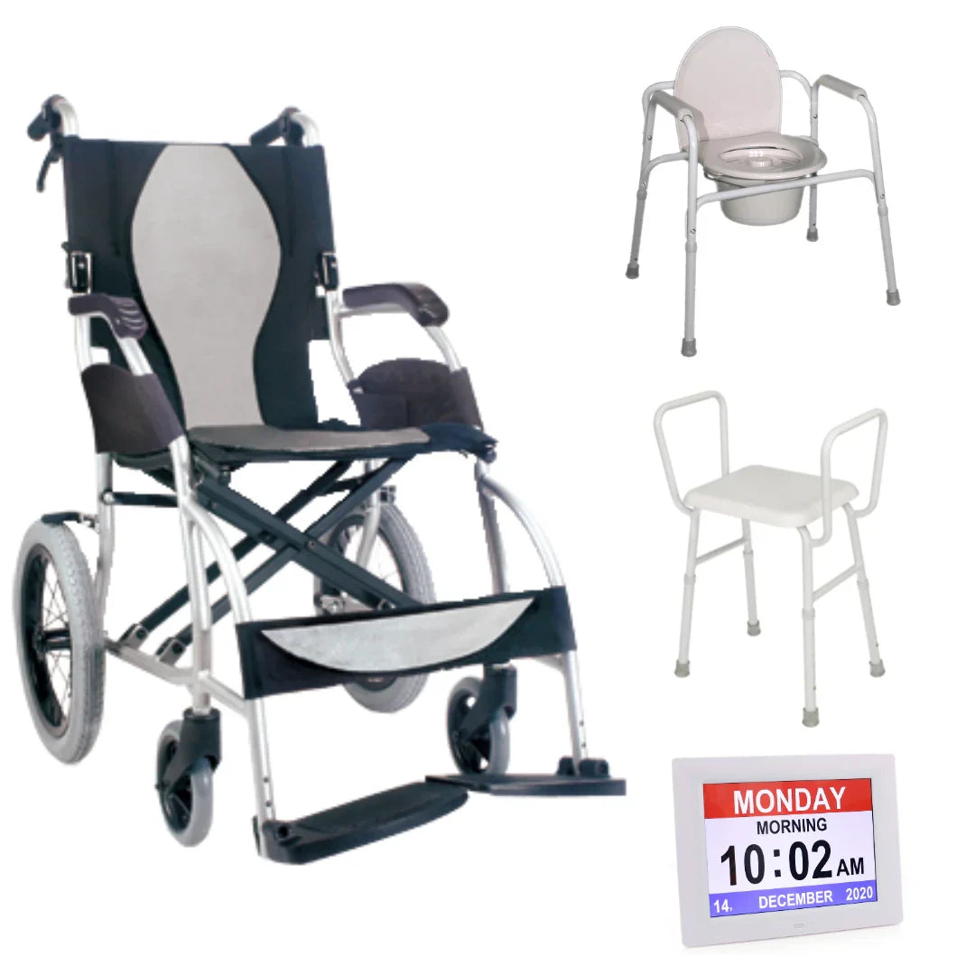 Aged Care Bundle Inc Karma Ergo Lite Wheelchair