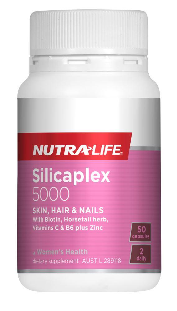 Nutralife Silicaplex 5000 Plus Zinc caps 50s issues