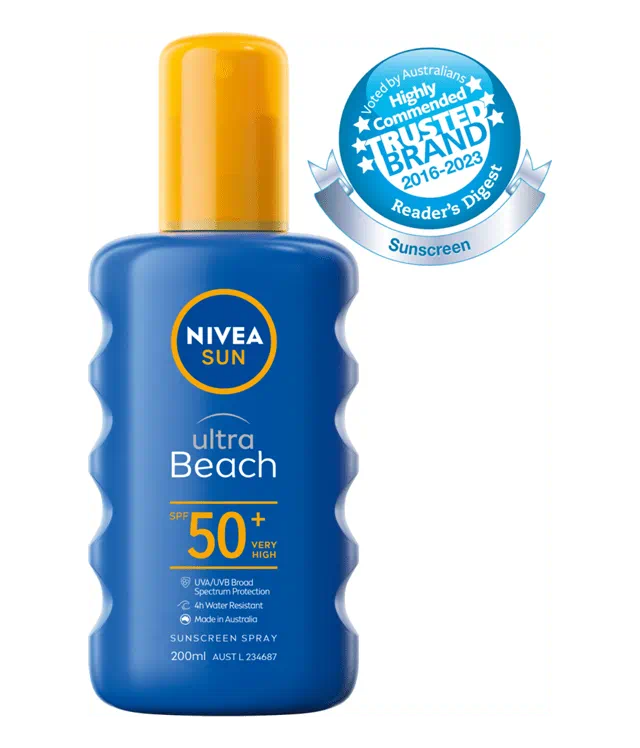 Nivea Sun SPF 50+ Ultra Beach Pump Spray 200ml