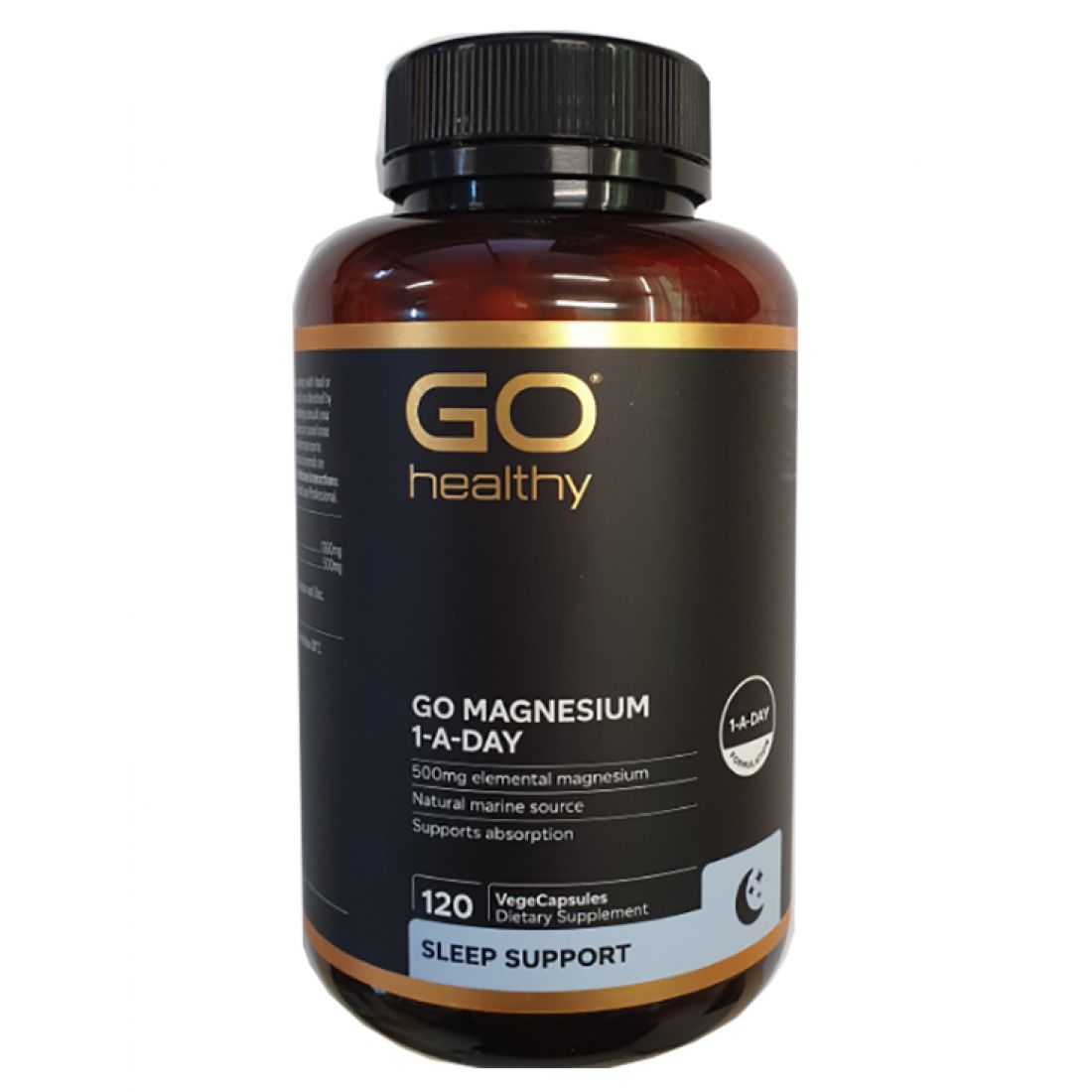 Go Healthy Go Magnesium 1-A-Day 120 Capsules