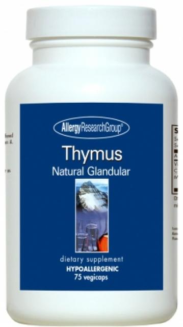 Allergy Research Thymus Natural Glandular
