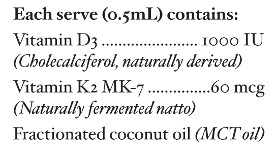 BePure Vit D Restore Liquid