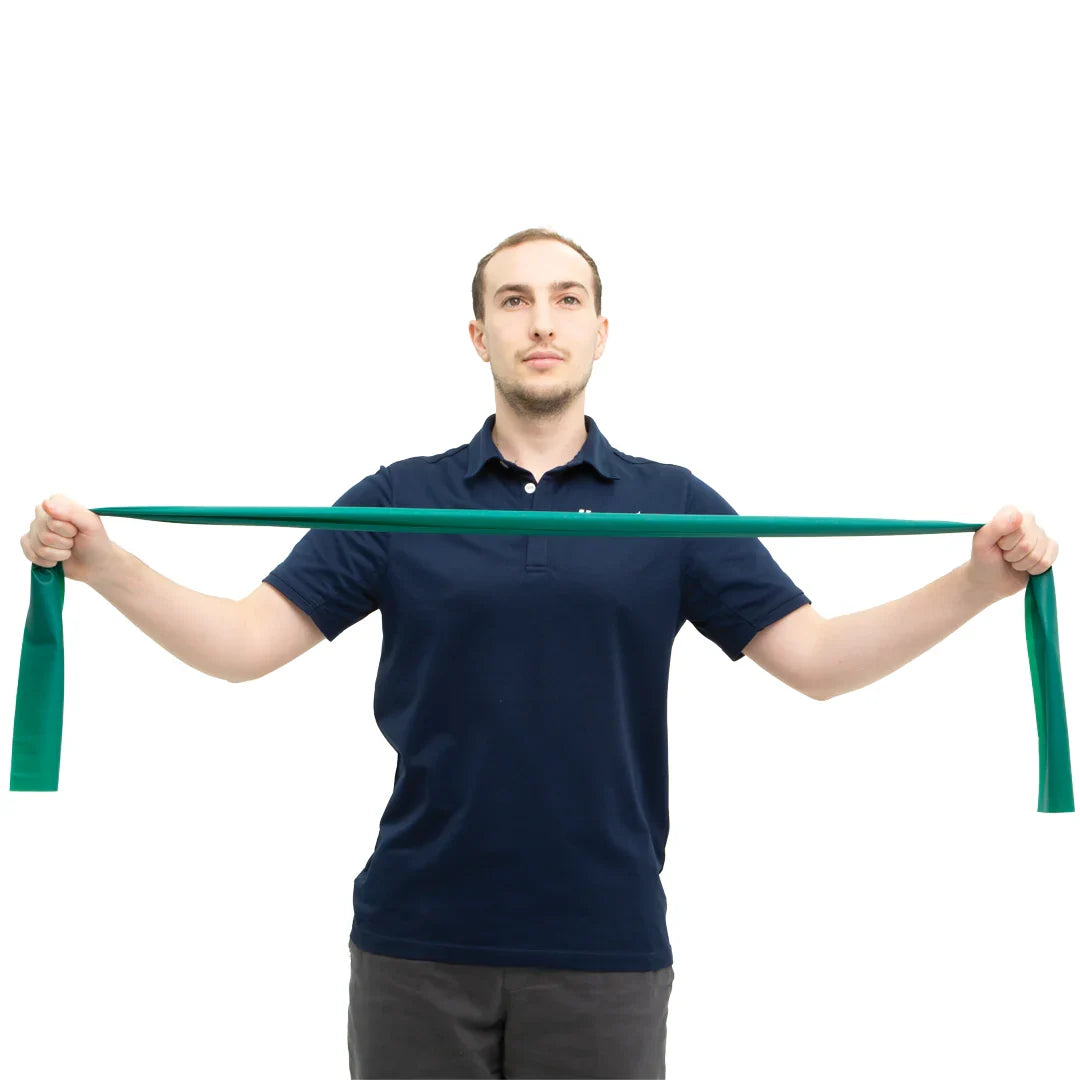 66fit Latex Free Exercise Band in use
