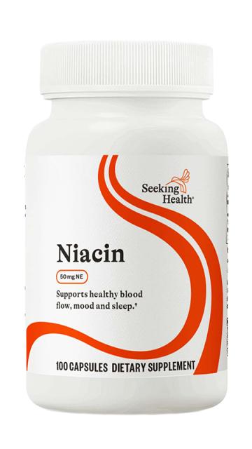 Seeking Health Niacin 100 Capsules