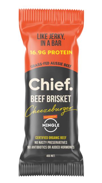 Chief Nutrition Beef Brisket Bar Cheezeburger
