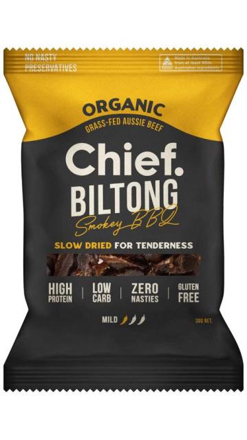 Chief Nutrition Biltong Smokey BBQ 30g