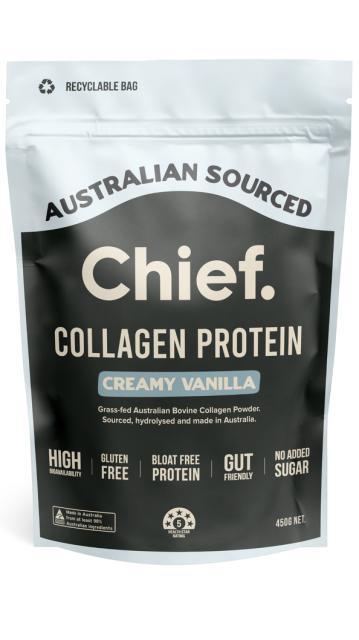 Chief Nutrition Collagen Protein Creamy Vanilla 450g