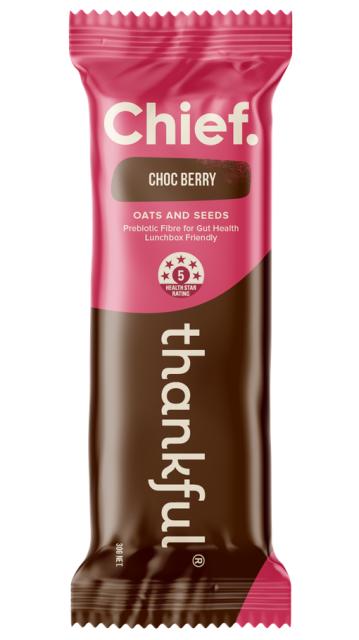 Chief Nutrition Thankful Bar Choc Berry 30g
