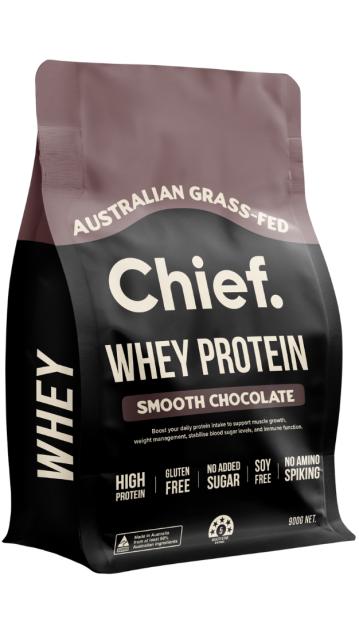 Chief Nutrition Whey Protein Smooth Chocolate 900g