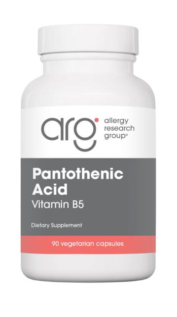Allergy Research Pantothenic Acid
