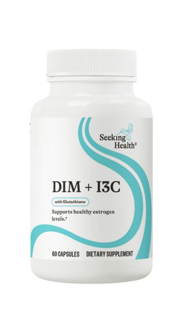 Seeking Health DIM + I3C 60 Capsules