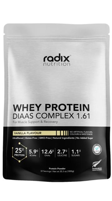 Radix Nutrition Whey Protein DIAAS Complex 1.61 1kg (Vanilla)