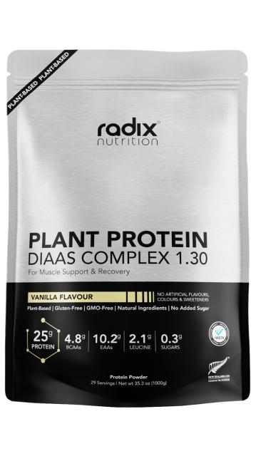 Radix Nutrition Plant Protein DIAAS Complex 1.30 1kg (Vanilla)