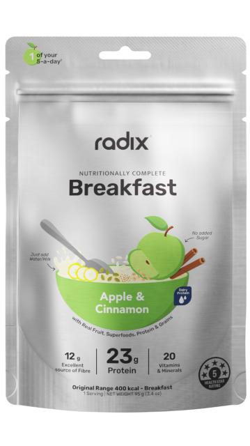 Radix Nutrition Original Dairy Breakfast 95g (Apple & Cinnamon)