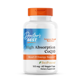Doctor's Best High Absorption CoQ10 100mg 60 Veggie Caps
