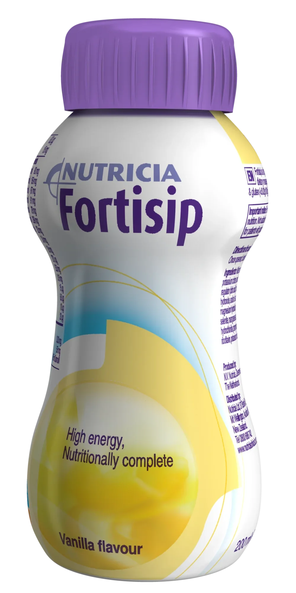 Nutricia Fortisip 200 ml bulk,fortisip,high energy,issues,nutritional supplement,Ready to drink