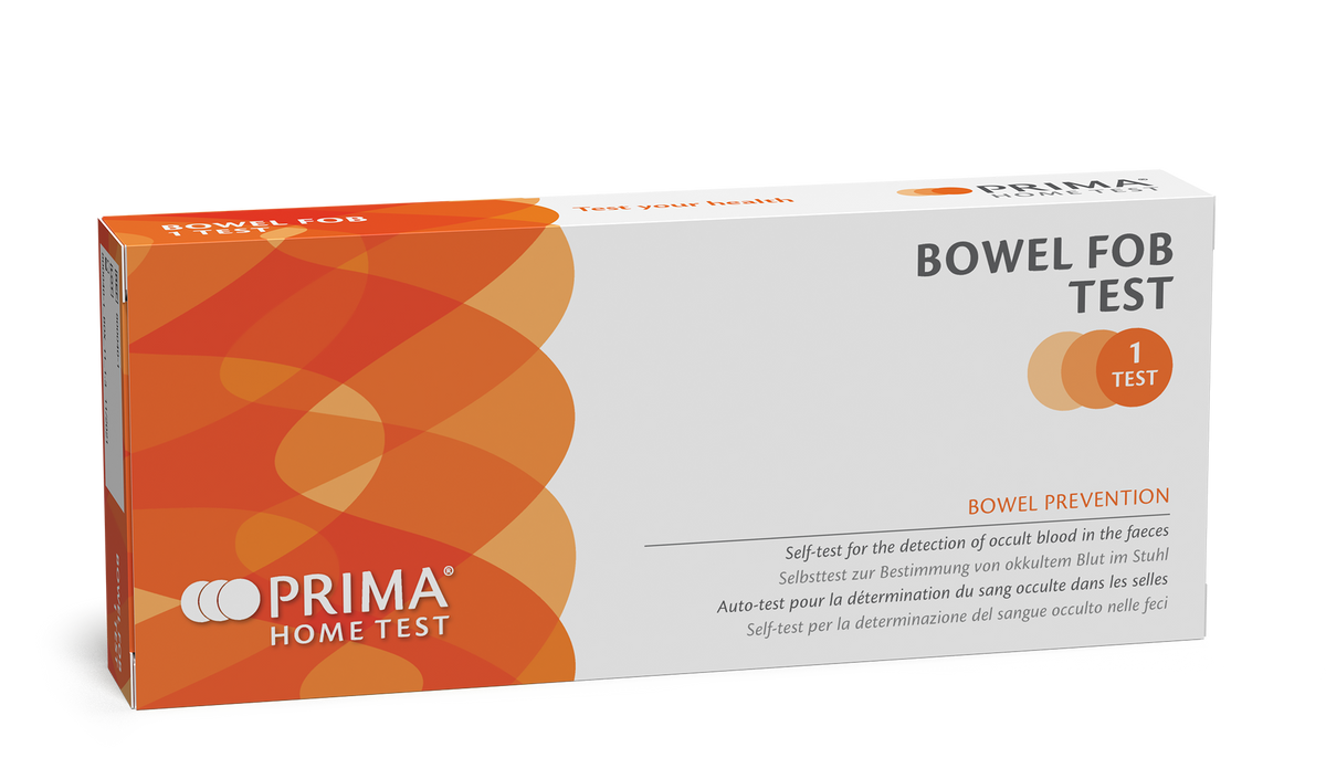 Prima Bowel FOB Test Kit box