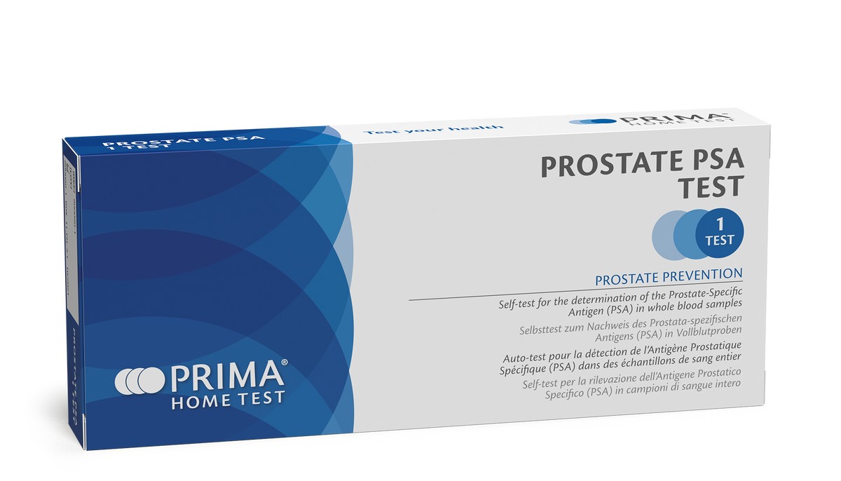 Prima Prostate PSA Test Kit box