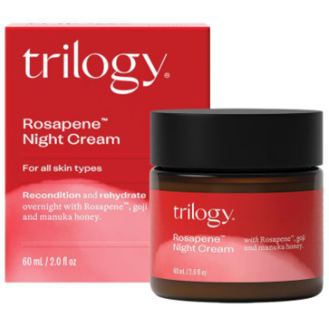 Trilogy Rosapene Night Cream 60ml