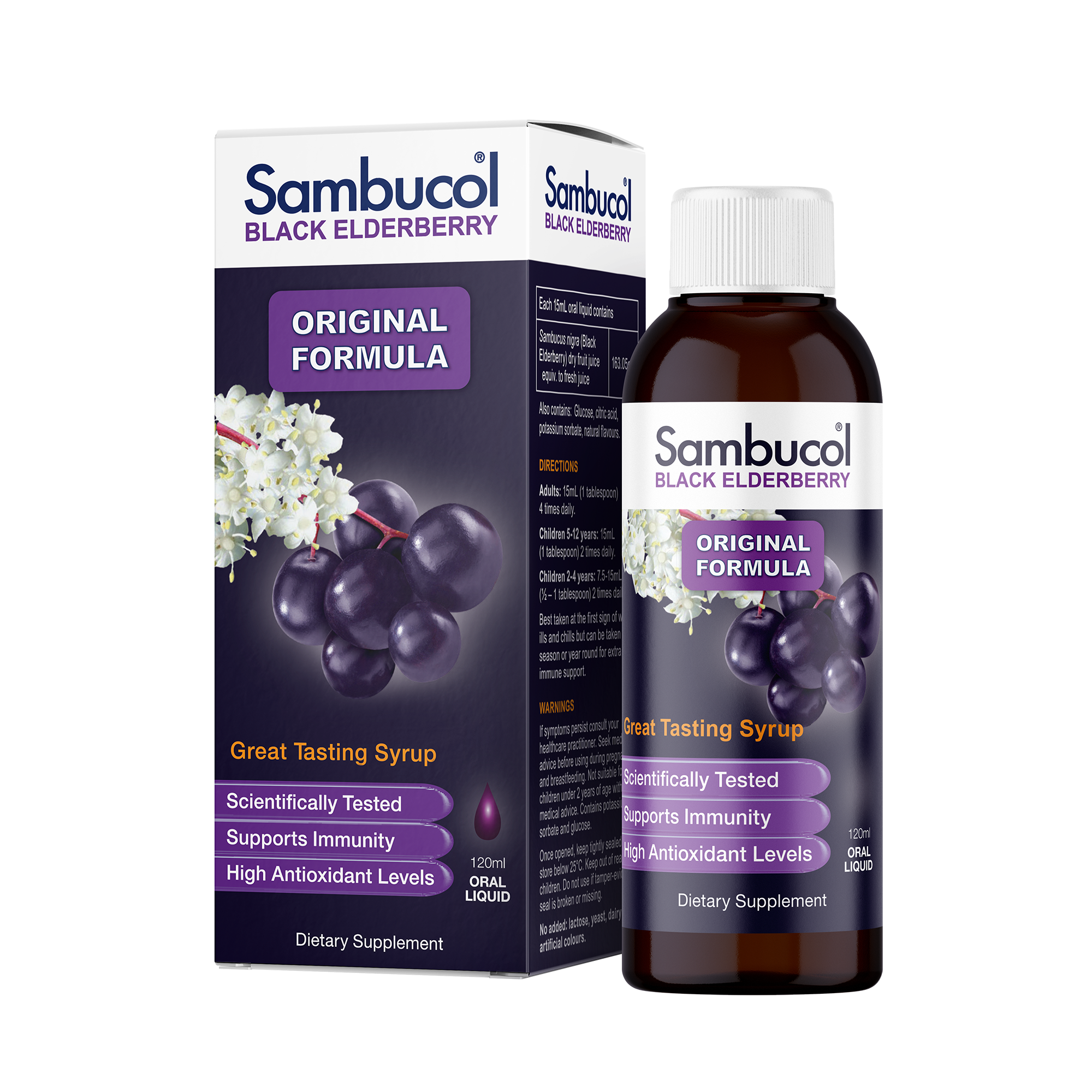 Sambucol Kids Advanced Immune Effervescent Tablets 15 Pack