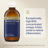 Bioceuticals UltraClean 85 Liquid High Strength Liquid Fish Oil 200 ml