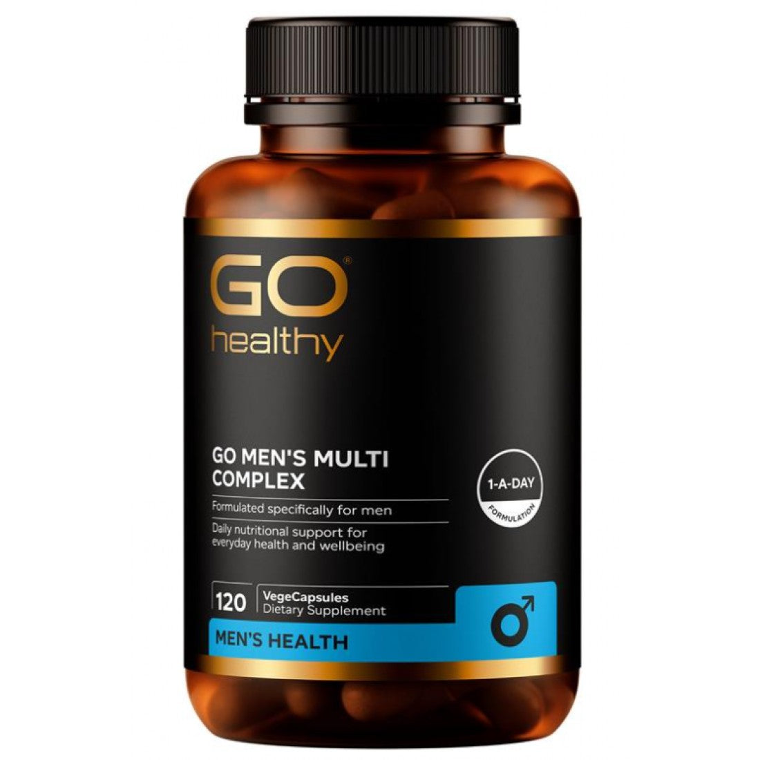 Go Healthy Go Men's Multi Advanced 120 vege capsules