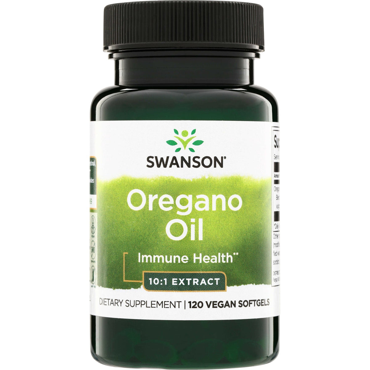 Swanson Oregano Oil 10:1 Extract 150mg 120 Vegan Softgels