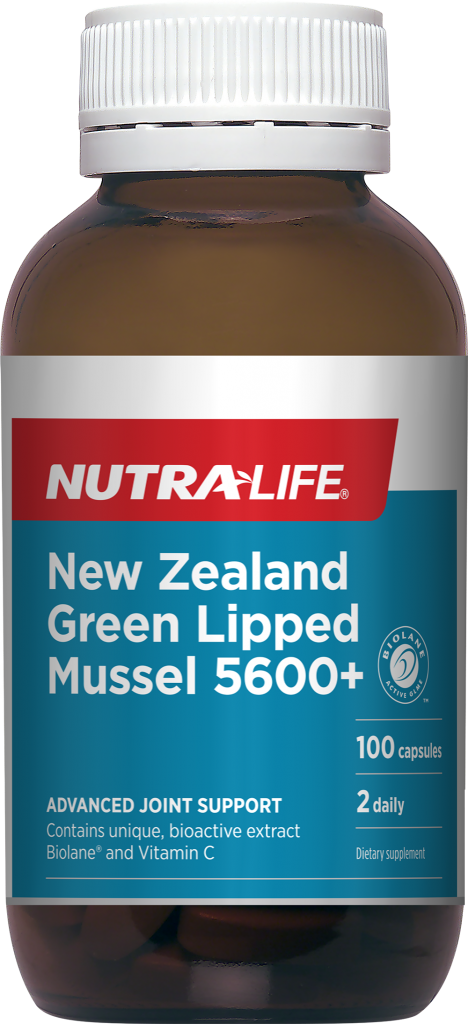 Nutralife New Zealand Green Lipped Mussel 5600+ 100 Caps