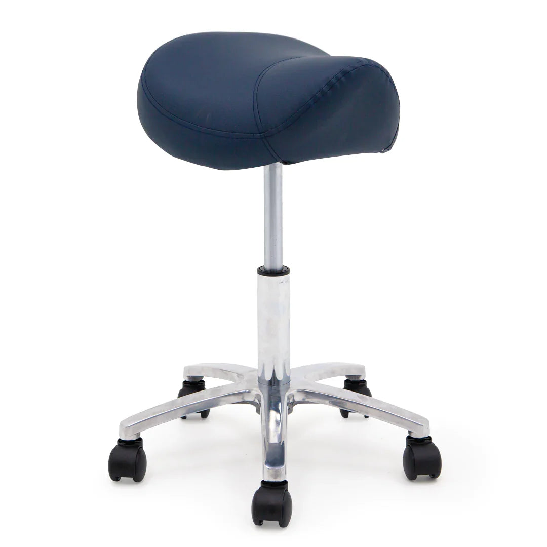 Allcare Adjustable Height Saddle Stool