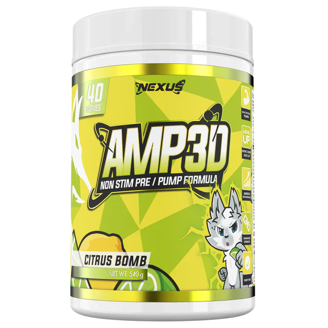 NEXUS AMP3D Non-Stim Pre Workout