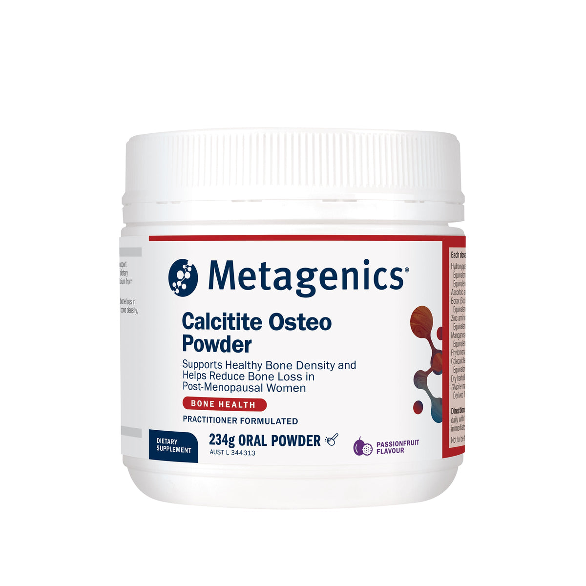 Calcitite Osteo Passionfruit 234g Powder