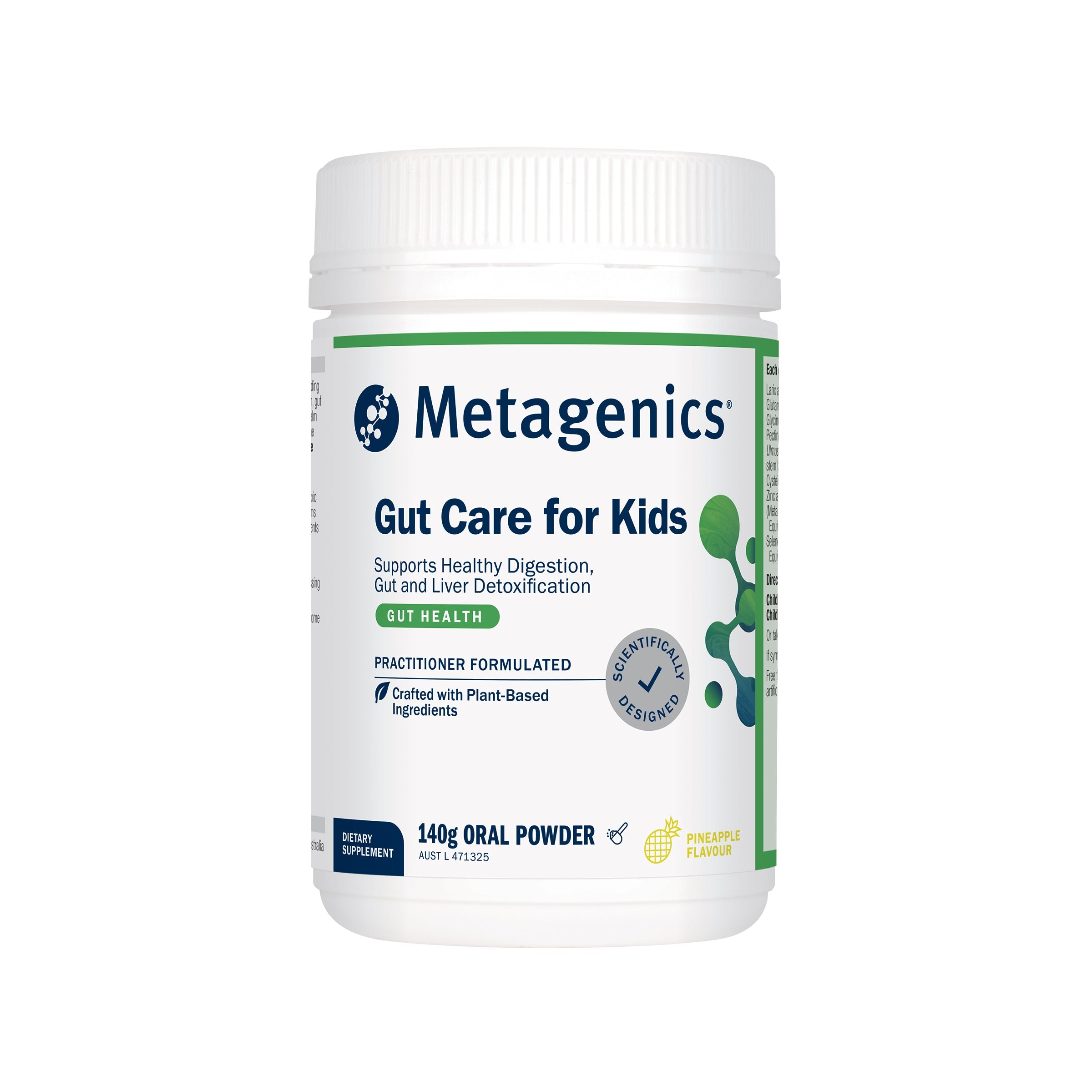 Gut Care for Kids Pineapple 140g Powder