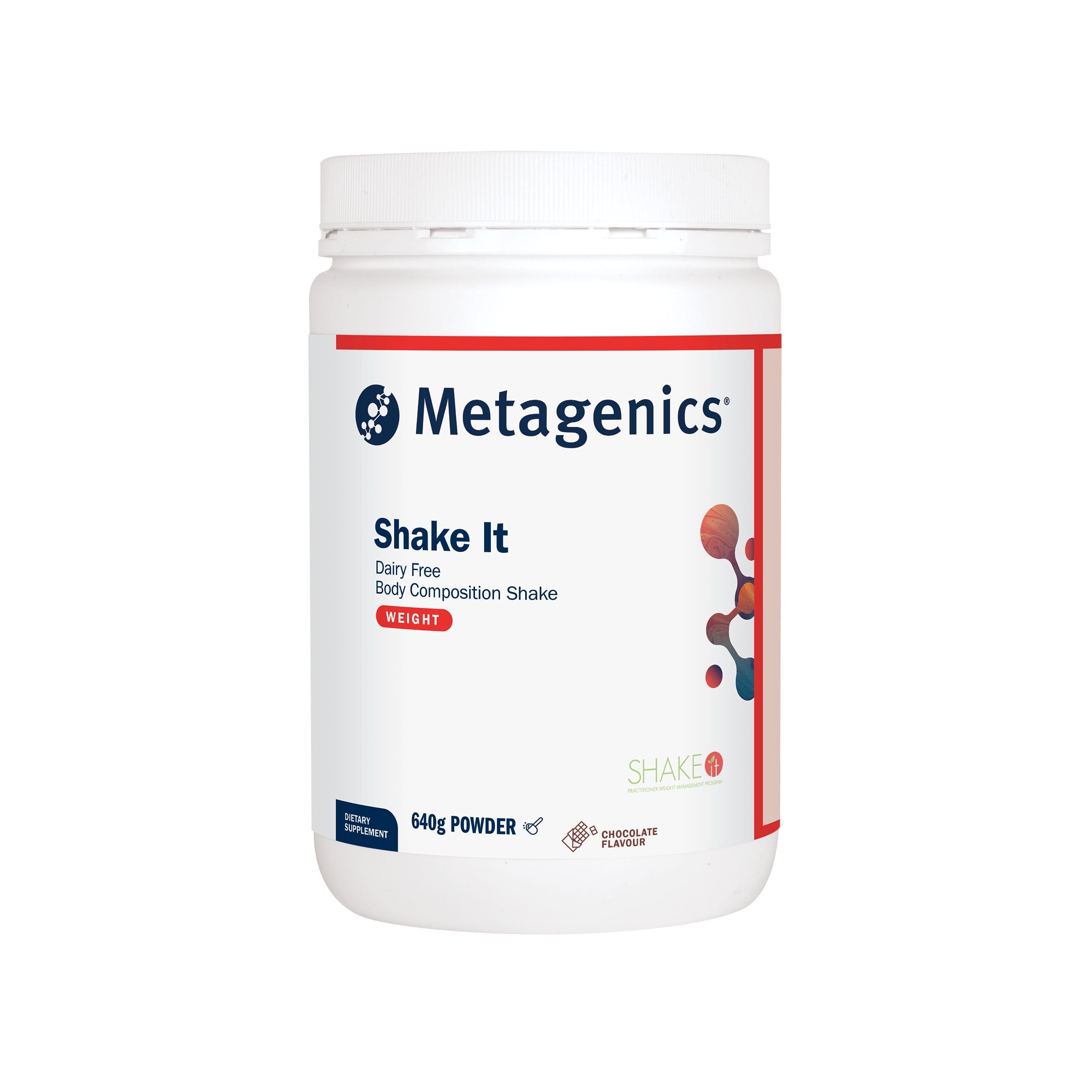 Shake It Dairy Free Chocolate 640g Powder