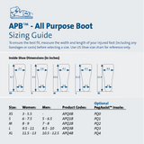 Darco All Purpose Boot Sizing Chart