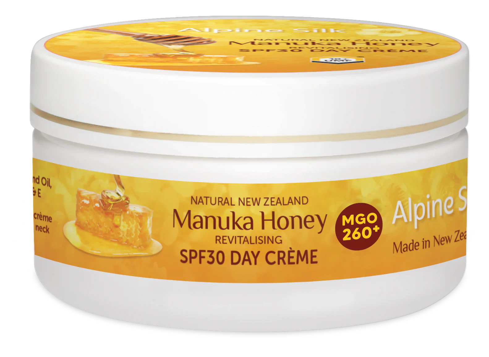 Alpine Silk Manuka Honey SPF30 Day Cream 100g