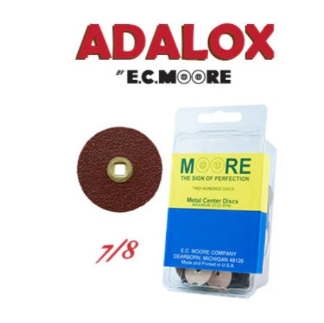 MOORES SANDING DISCS ADALOX (PACK-200)