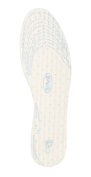 Scholl Air Cushion Everyday Insole AIR CUSHION INSOLES,Airflow latex foam,Anti-slip technology,help feet breathe,INSOLES,issues,prevent wrinkling in shoes,Soft foam layer