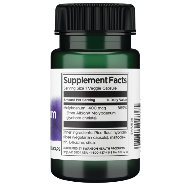 Swanson – Albion Molybdenum 60VC Albion Molybdenum,issues,liver,metabolism,Mineral
