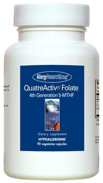 Allergy Research QuatreActiv Folate (500 ug)