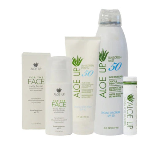 Aloe Up Sunscreen SPF 50 Resort Pack