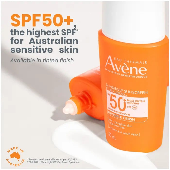 Avène Sunsitive Fluid SPF50+ 50ml