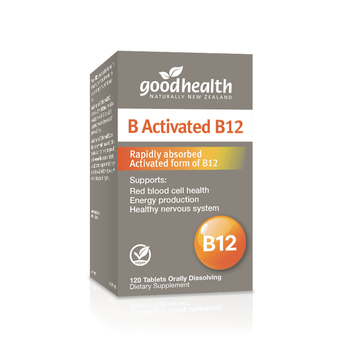 Good Health B Activated B12 120 Sublingual Tabs