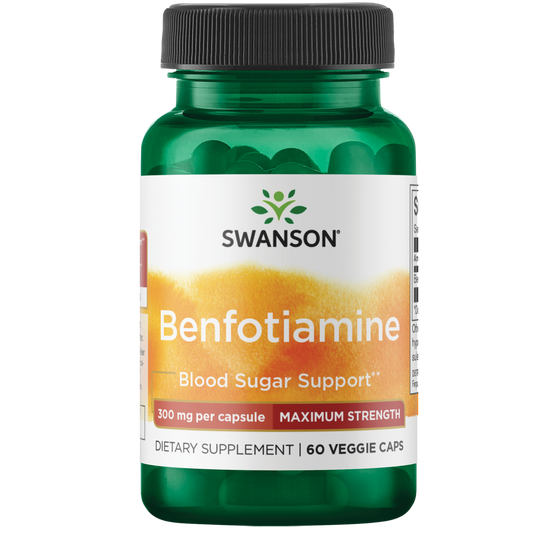 Swanson Benfotiamine 300mg 60VC