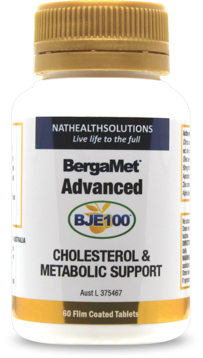 BergaMet Advanced Cholesterol & Metabolic Support 60 Tabs - DominionRoadPharmacy