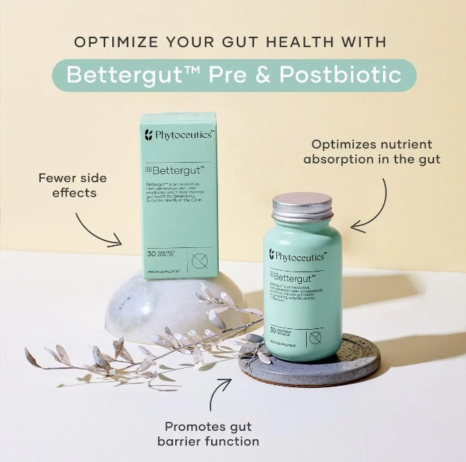 Phytoceutics Bettergut® Pre and Postbiotic