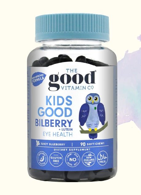 THE GOOD VITAMIN Children's Bilberry Eye Protection Gummies