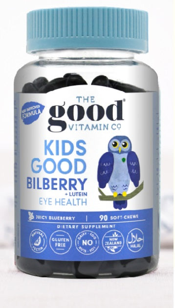 THE GOOD VITAMIN Children's Bilberry Eye Protection Gummies