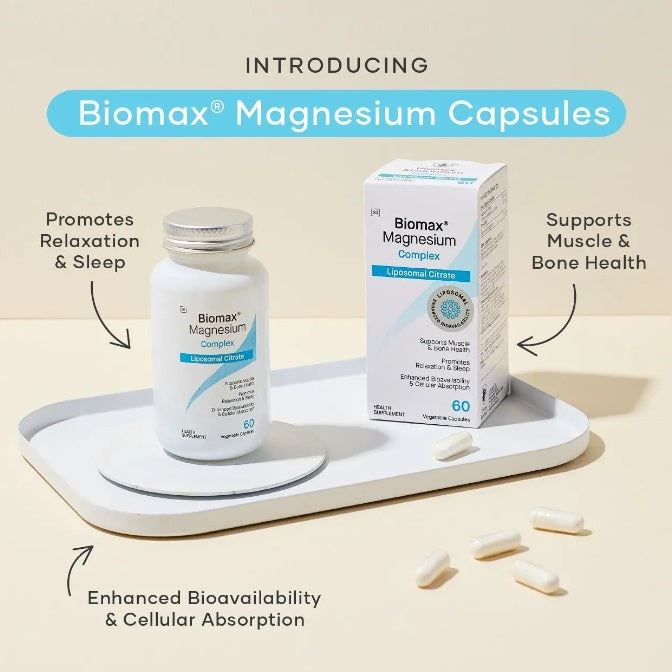 Biomax Magnesium Citrate  Liposomal 250mg 60 capsules